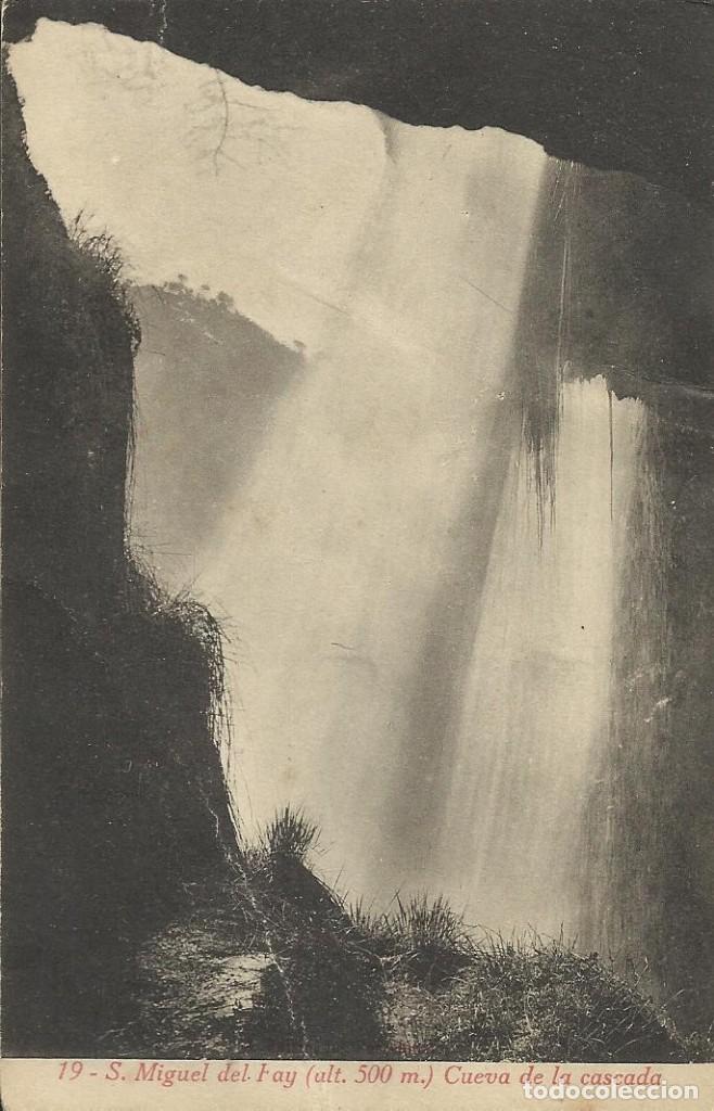 Postales: San Miguel del Fay. Cueva de la Cascada. Roisin. 19. Sin circular. 14x9 cm. Buen estado. Postal.