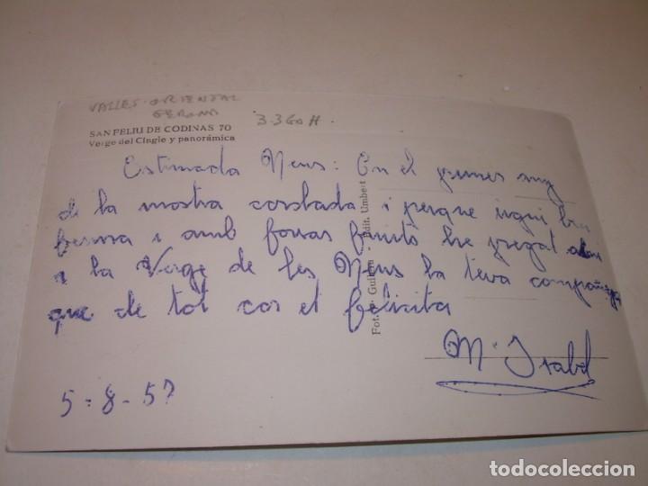 Postales: ANTIGUA POSTAL........SAN FELIU DE CODINAS. - Foto 2
