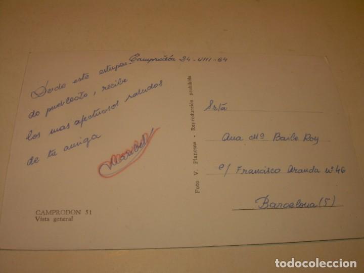 Postales: ANTIGUA POSTAL........CAMPRODON. - Foto 2