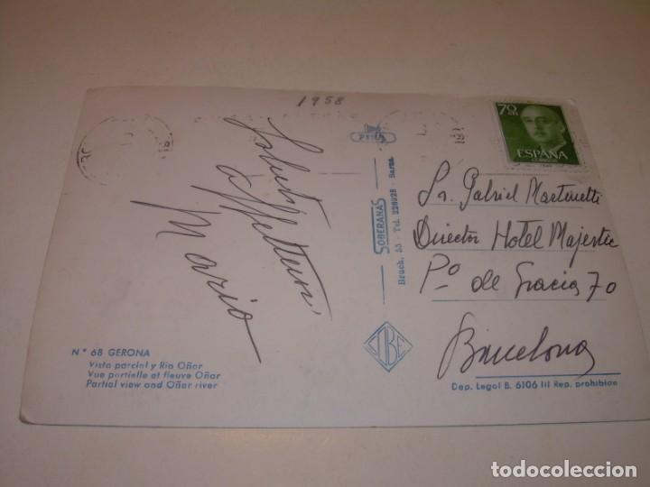 Postales: ANTIGUA POSTAL........GERONA. - Foto 2