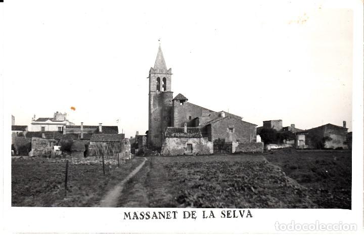 Postales: POSTAL FOTOGR&Aacute;FICA MASSANET DE LA SELVA - ESCRITA SIN CIRCULAR