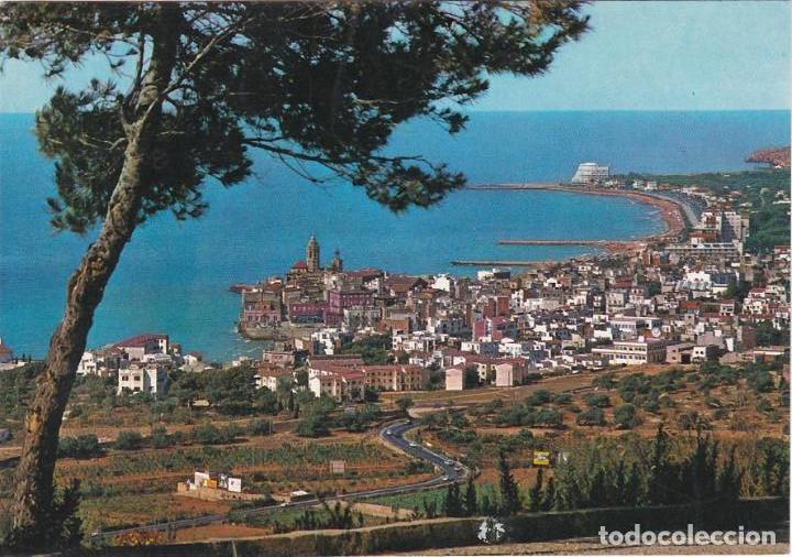 Postales: sitges, vista general, barcelona - Foto 1