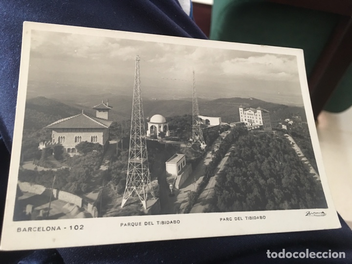 Postales: Barcelona parque del tibidabo - Foto 1