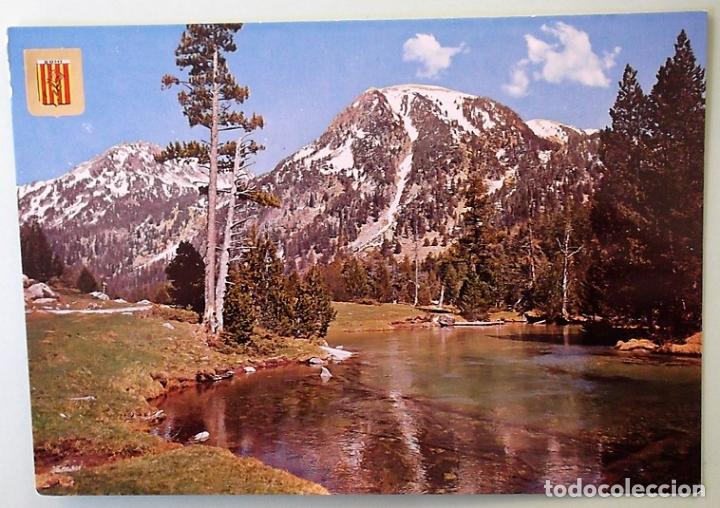 Postales: Vall de Boh&iacute;. 947 Parque Nacional de Aig&uuml;es Tortes. Escudo de Oro. Nueva. Color