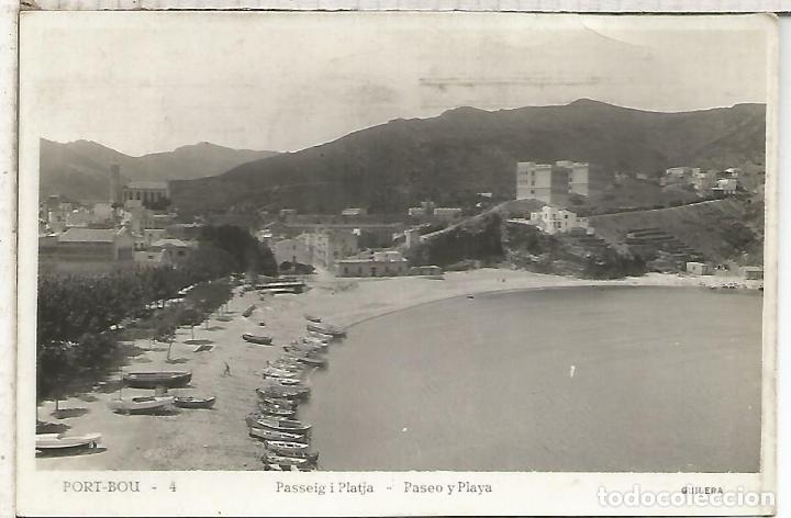 Postales: PORT BOU GIRONA ESCRITA - Foto 1