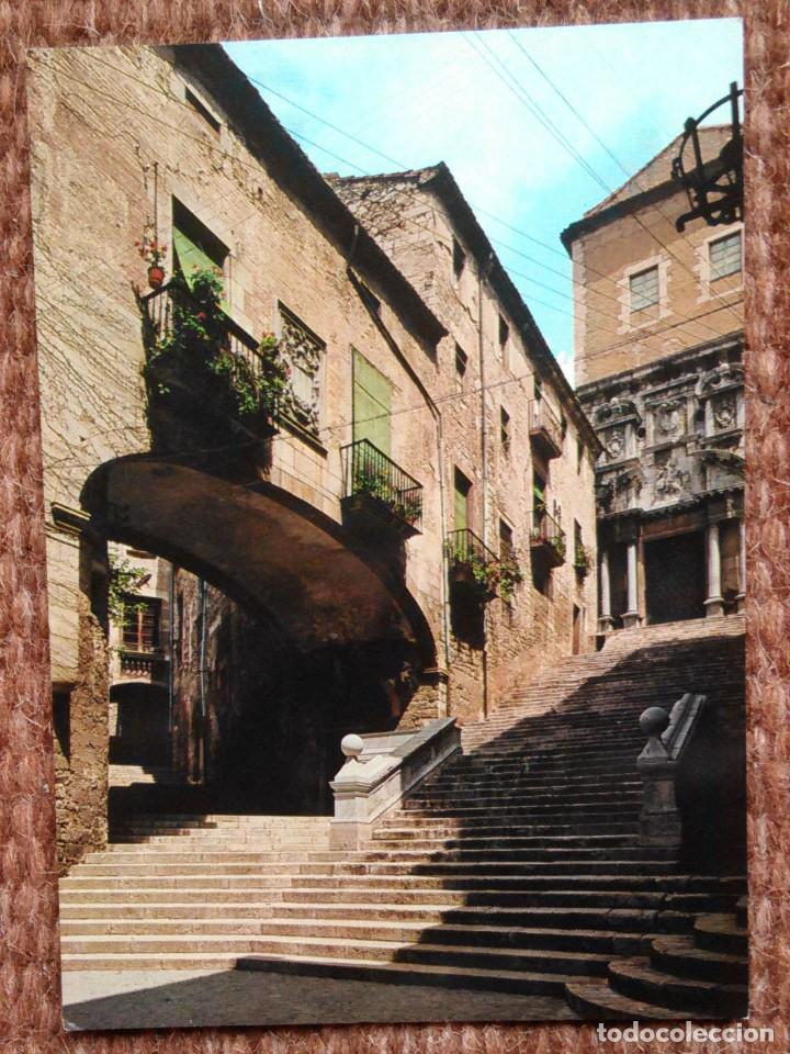 Postales: GERONA - BAJADA DE SANTO DOMINGO - Foto 1
