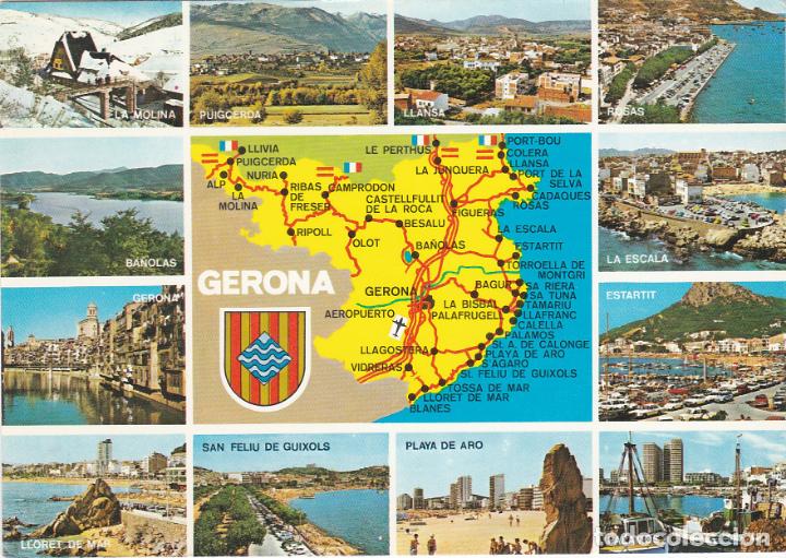 Postales: gerona - Foto 1