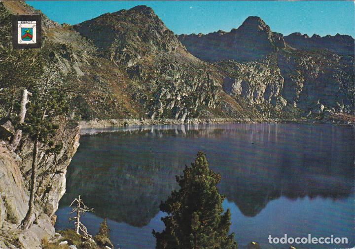 Postales: pirineu catala, regio d&acute;espot, llac negre, lerida