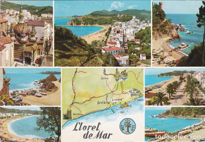 Postales: lloret de mar, costa brava, gerona - Foto 1