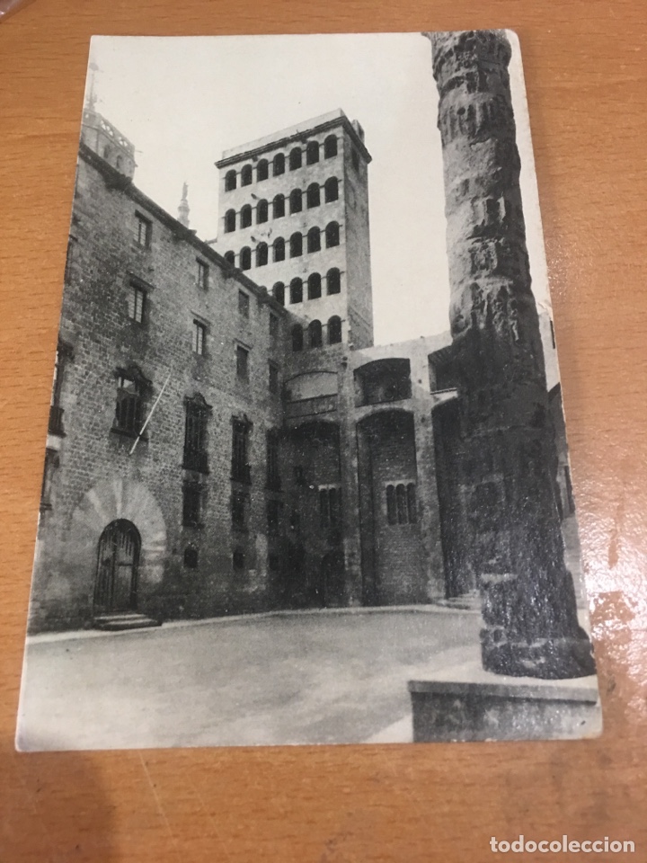 Postales: Barcelona plaza del rey - Foto 1