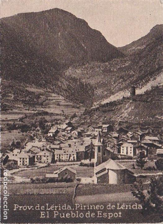 Postales: mini postal provincia de lerida, el pueblo de espot,  henry clay n&ordm; 1057