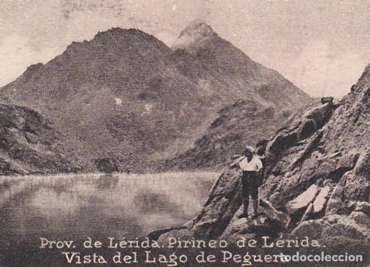 Postales: mini postal provincia de lerida, vista del lago de peguera, henry clay n&ordm; 1051