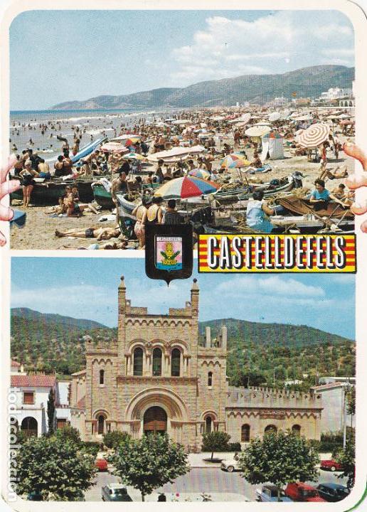 Postales: castelldefels, barcelona - Foto 1