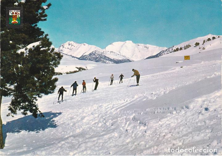 Postales: vall d&acute;aran, baqueira, un aspecte de les pistes, lerida