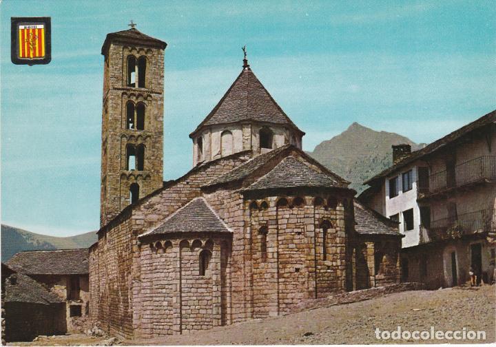 Postales: vall de bohi, tahull, esglesia romanica de santa maria, boi, lerida
