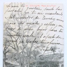 Postales: TARJETA POSTAL Nº 14 SOLSONA MARE DE LA FONT , 6507 FOTOTIPIA THOMAS , CIRCULADA 1920
