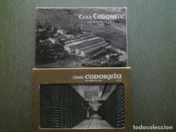 LOTE BLOC POSTALES CASA CODORNIU