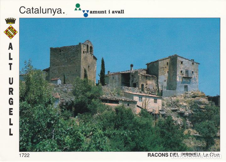 Postales: alt urgell, catalunya amunt i avall, la clua, lerida