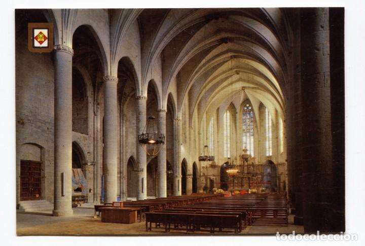 Postais: m03509 9231 castello d'empuries vista interior de la iglesia escudo de oro n&ordm;16