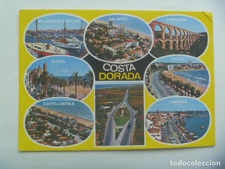 Postales: POSTAL DE LA COSTA DORADA