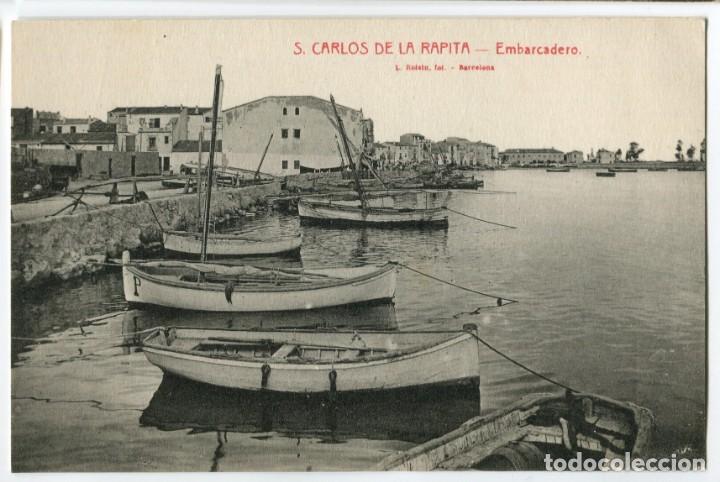 Cartoline: a02229 sant carles de la rapita embarcadero roisin