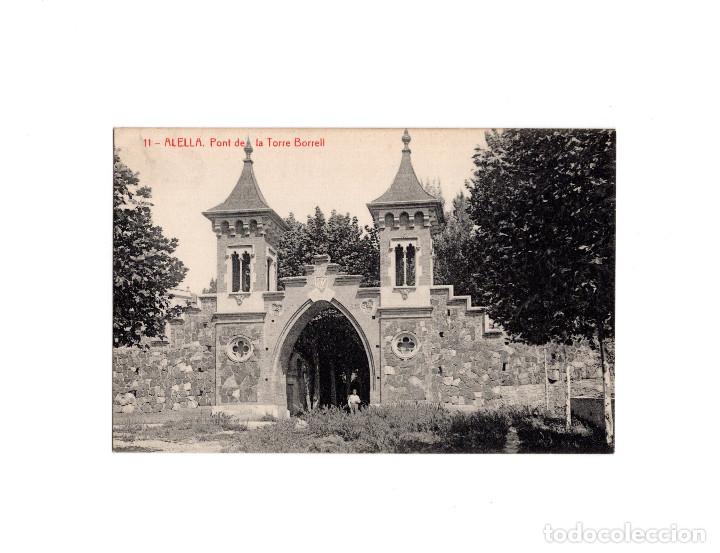 Postales: ALELLA.- PONT DE LA TORRE BORRELL - Foto 1