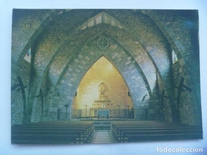 Postales: POSTAL DE ISONA ( LERIDA ) : INTERIOR DE LA IGLESIA DE NTRA. SRA. DE LA ASUNCION . A&Ntilde;OS 60