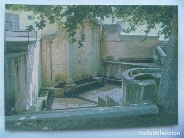 Postales: POSTAL DE ISONA ( LERIDA ) : FUENTE PUBLICA . A&Ntilde;OS 60