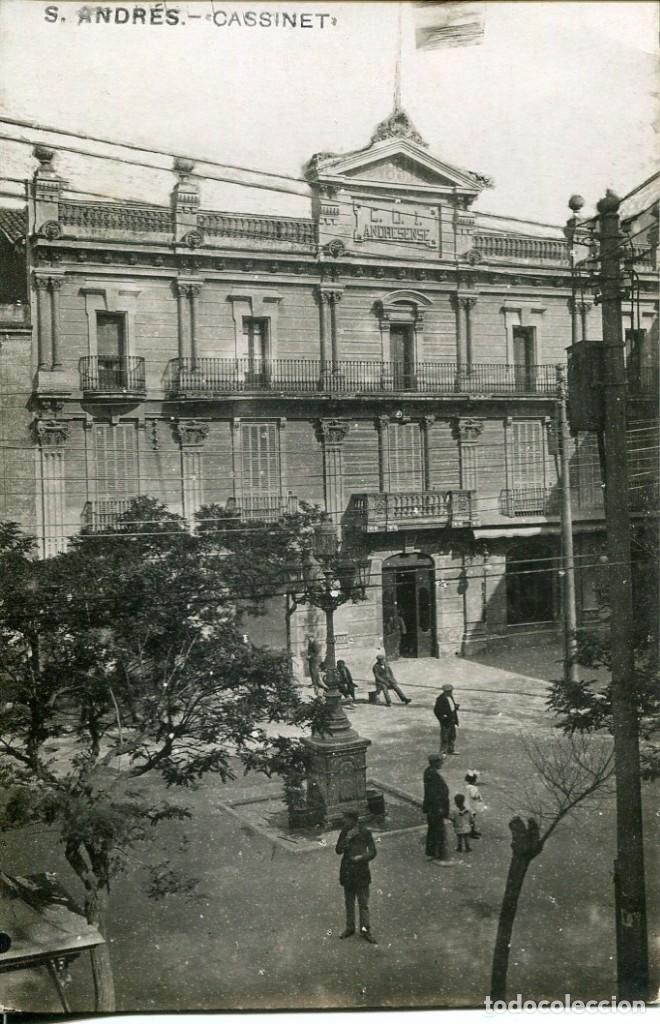 Postales: SAN ANDR&Eacute;S DE PALOMAR- CASSINET- PLA&Ccedil;A COMERC-FOTOGR&Aacute;FICA