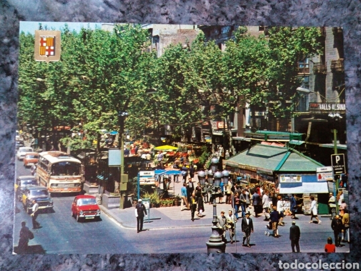 Postales: Postal de Barcelona. Las Ramblas. - Foto 1