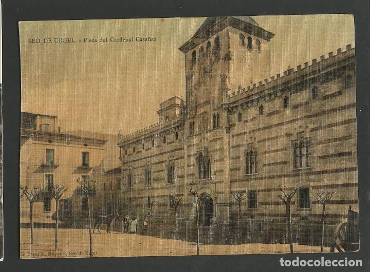 Postales: SEO DE URGEL-PLAZA DEL CARDENAL CASA&Ntilde;AS-POSTAL ANTIGUA-(57.551)