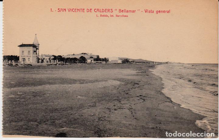 Postais: POSTAL SANT VICENS DE CALDERS - SAN VICENTE DE CALDERS -BELLAMAR VISTA GENERAL ROISIN 1