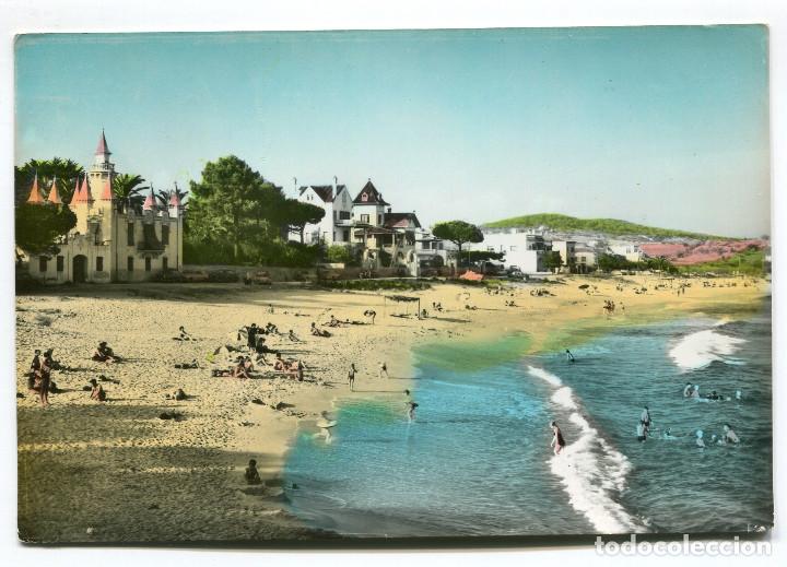 Postales: a02665 S' Agaro - Playa - Fisa N&ordm;3312