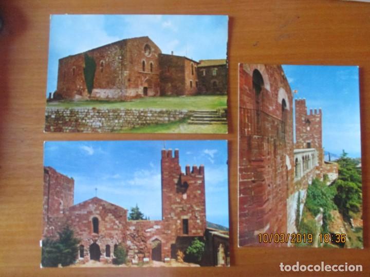Cartes Postales: POSTALES CASTILLO S. MIQUEL D'ESCORNALBOU -LOTE DE 3