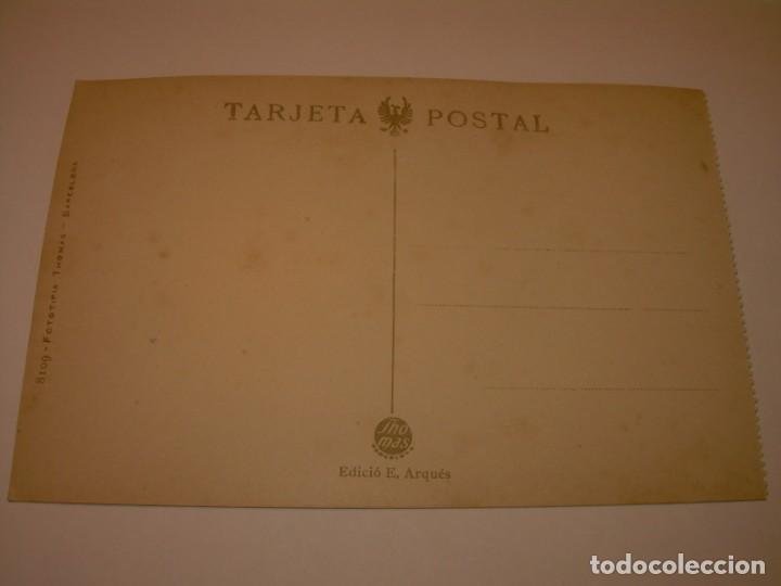 Postales: ANTIGUA POSTAL......OLOT...CARRER DE VAYREDA. - Foto 2