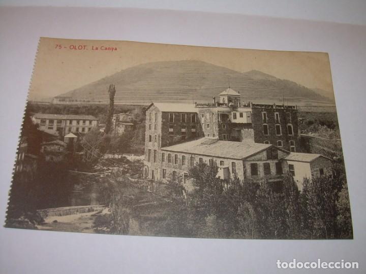 Postales: ANTIGUA POSTAL......OLOT........LA CANYA. - Foto 1