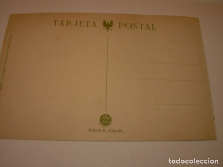 Postales: ANTIGUA POSTAL......OLOT........LA CANYA. - Foto 2