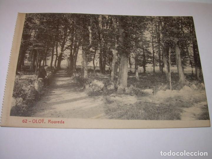 Postales: ANTIGUA POSTAL......OLOT.........ROUREDA. - Foto 1
