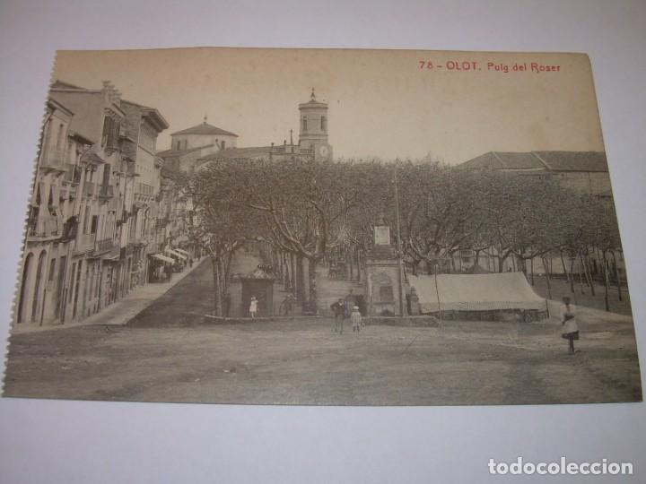 Postales: ANTIGUA POSTAL......OLOT.........PUIG DEL ROSER. - Foto 1