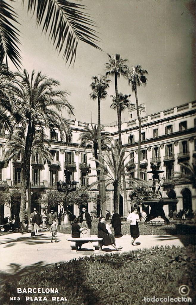 Postales: BARCELONA, PLAZA REAL - Foto 1