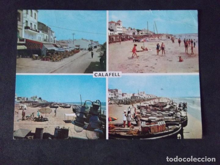 Postales: TARRAGONA-V46-CALAFELL-CIRCULADA