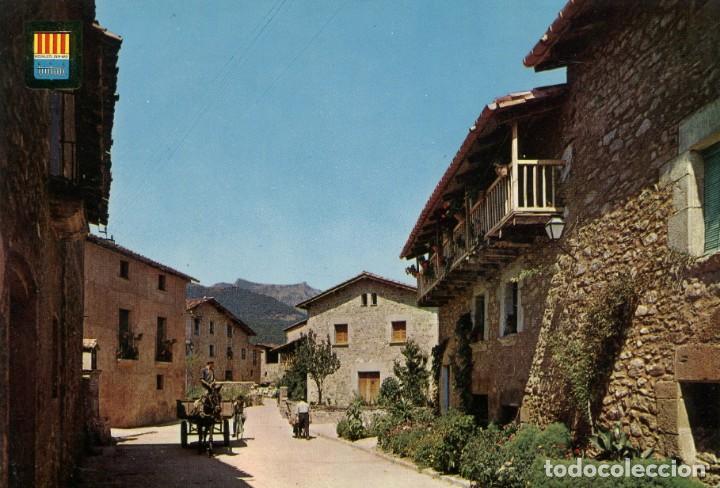 Cartes Postales: m04051 3855 Hostalets D'en Bas Calle De Vic 1968 Escudo De Oro N&ordm;2