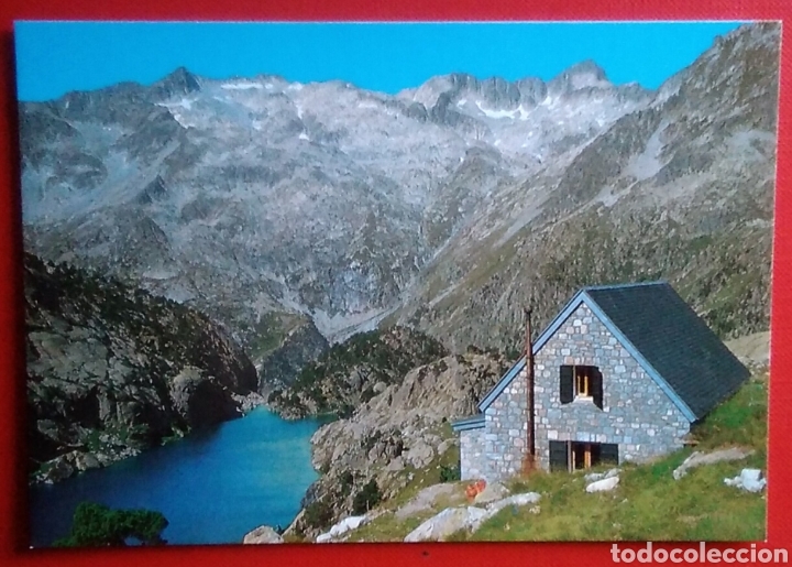 Postales: Postal catalu&ntilde;a pirineu central refugio del cec llac negre