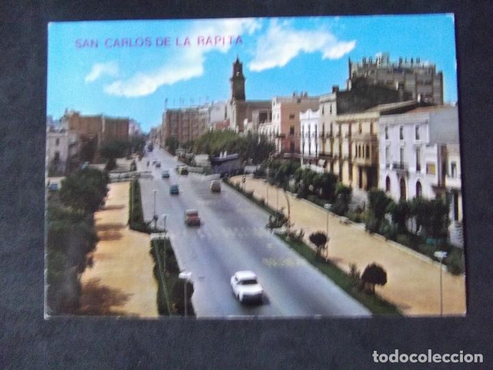 Postales: TARRAGONA-V46-SAN CARLOS DE LA RAPITA-PLAZA DE CARLOS III-CIRCULADA