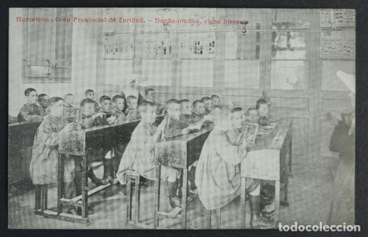 Postales: Postal original-Barcelona, casa provincial de caridad. Procesi&oacute;n del Corpus