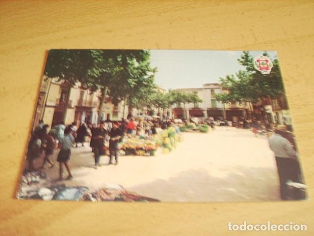 Postales: VENDRELL -TARRAGONA- PLAZA ESPA&Ntilde;A Y MERCADO