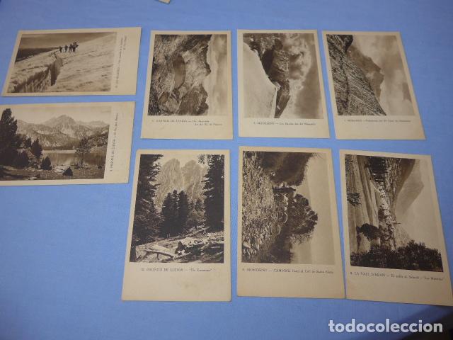 Postais: Lote de 8 antigua postal de monta&ntilde;a de Catalunya, postales originales.
