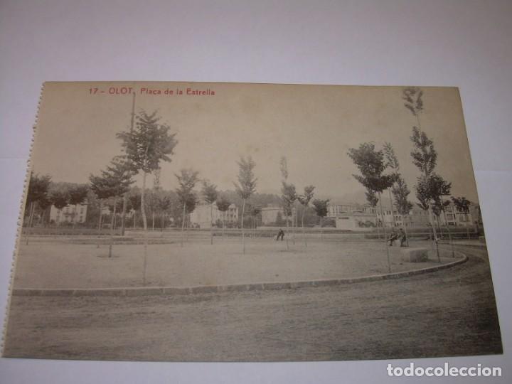 Postales: ANTIGUA POSTAL....OLOT......PLA&Ccedil;A DE LA ESTRELLA. - Foto 1