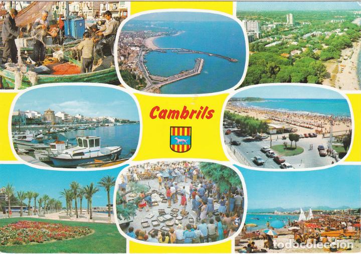 Postales: cambrils, diversos aspectos de la villa, tarragona - Foto 1
