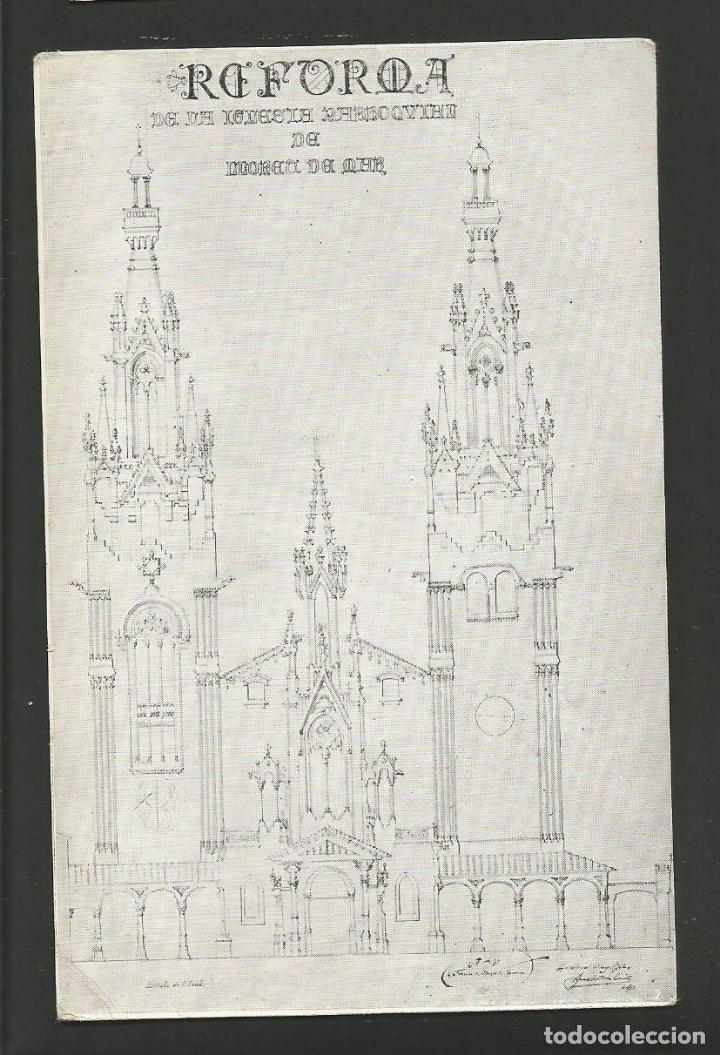 Postales: LLORET DE MAR-REFORMA DE LA IGLESIA PARROQUIAL-POSTAL ANTIGUA-(57.762)